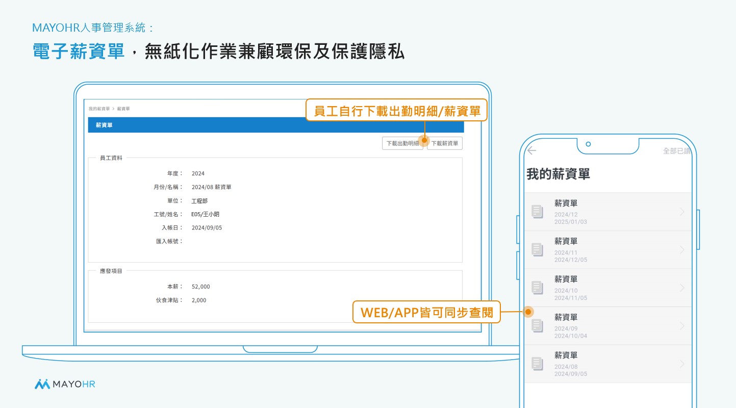 ApolloWeb_電子薪資單明細